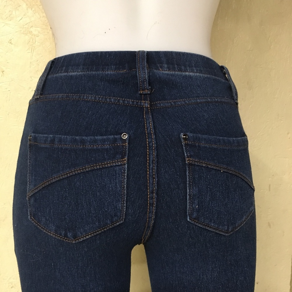 Faux Jean High Waisted Leggings